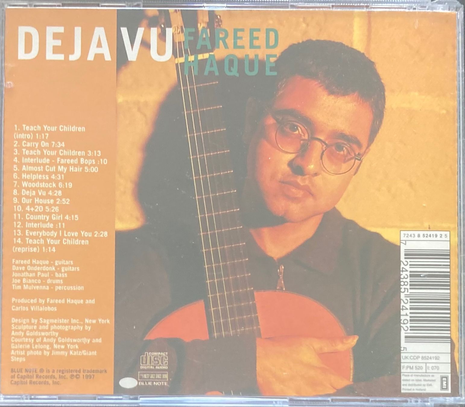 CDs: FAREED HAQUE - DEJA VU – Gebraucht aus Poliez-Pittet von Newtown-Records 1