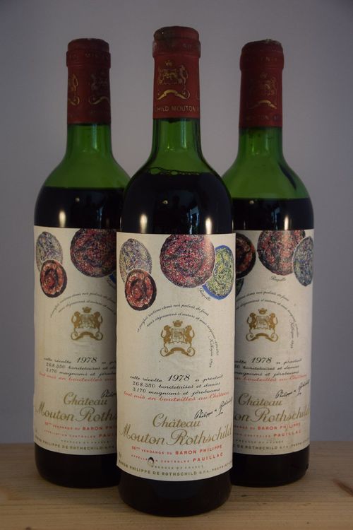 カタログギフトも！ 【未開栓】CHATEAU 1978？ Rothschild MOUTON