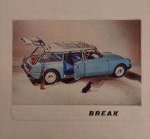 Prospekt Citroen ID 19 Break Brochure Katalog Auto