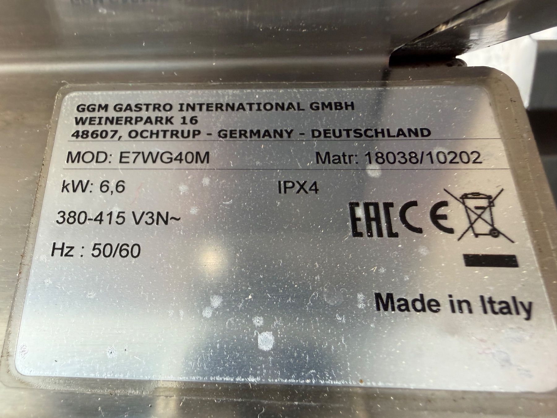 Griglie: Wassergrill Elektrogrill Gastronomie – Usato da Weesen venduto da AmdenLodgeOliEschler 5