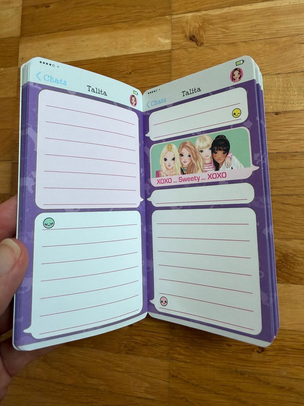 Schreibblöcke: TOPModel Mobile Notizbuch mit Wackelbild Depesche – Gebraucht aus Kastanienbaum von Muenchnerkindl1 3