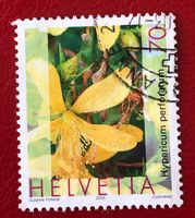 Nr.1073 Echtes Johanniskraut Pflanzen GESTEMPELT 2003    