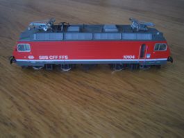 LOK SBB CFF Roco Rot Wechselstrom 10104