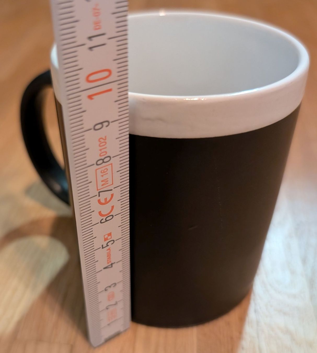 Tassen: Kaffeetasse mit Kreide beschriftbar – Gebraucht aus Zürich von FloLer 1