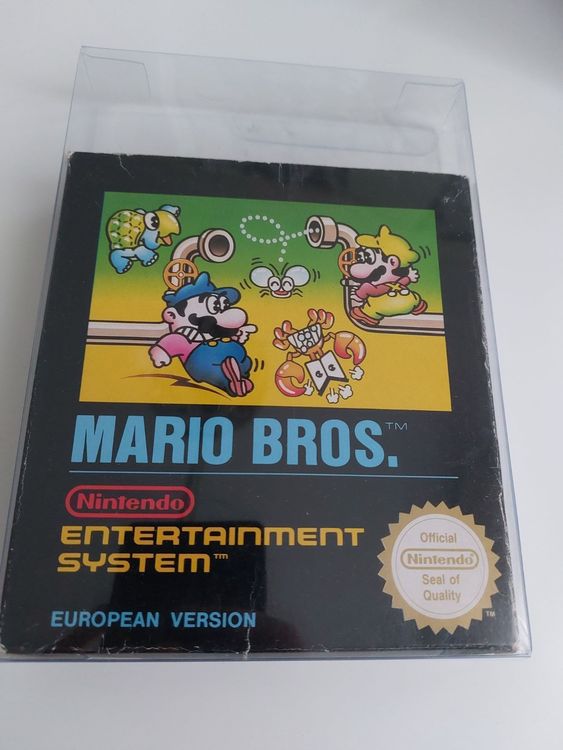 Ab 1Fr.-🔥 NES Mario Bros. (MiniBox) OVP Rare🔥 (Usato) a châtelaine per ...