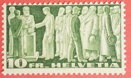 WE66) 218x, Symbolische Bilder,  Urnengang postfrisch