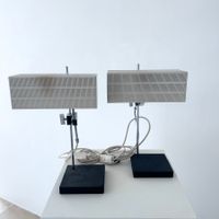 2 Lampes de table "Flamingo" de Max Bietenholz, 1960