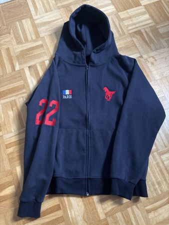 Hoodie Jacke mit Nummer auf Rückseite