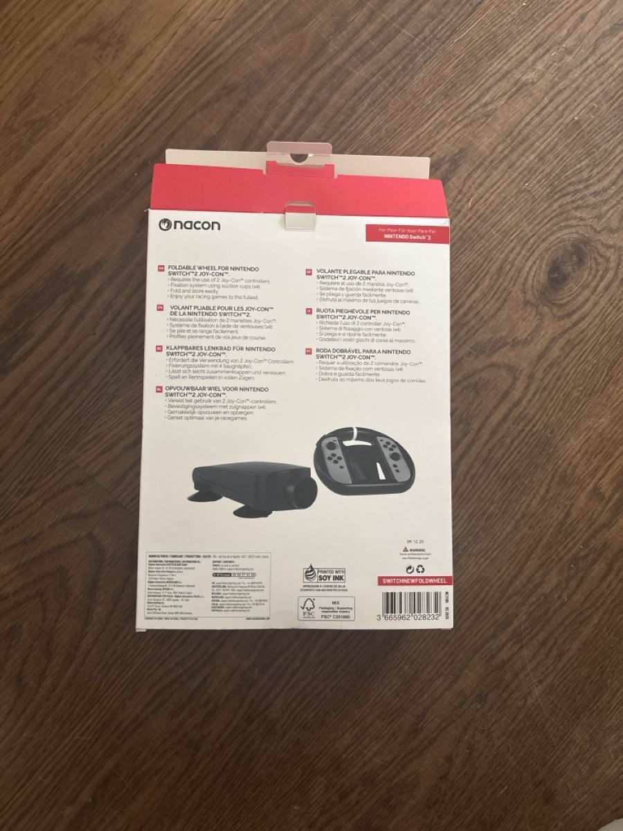 Manettes: Lenkrad für die Switch 2 – Neuf (Voir description) à Neudorf par Pumukel017 4