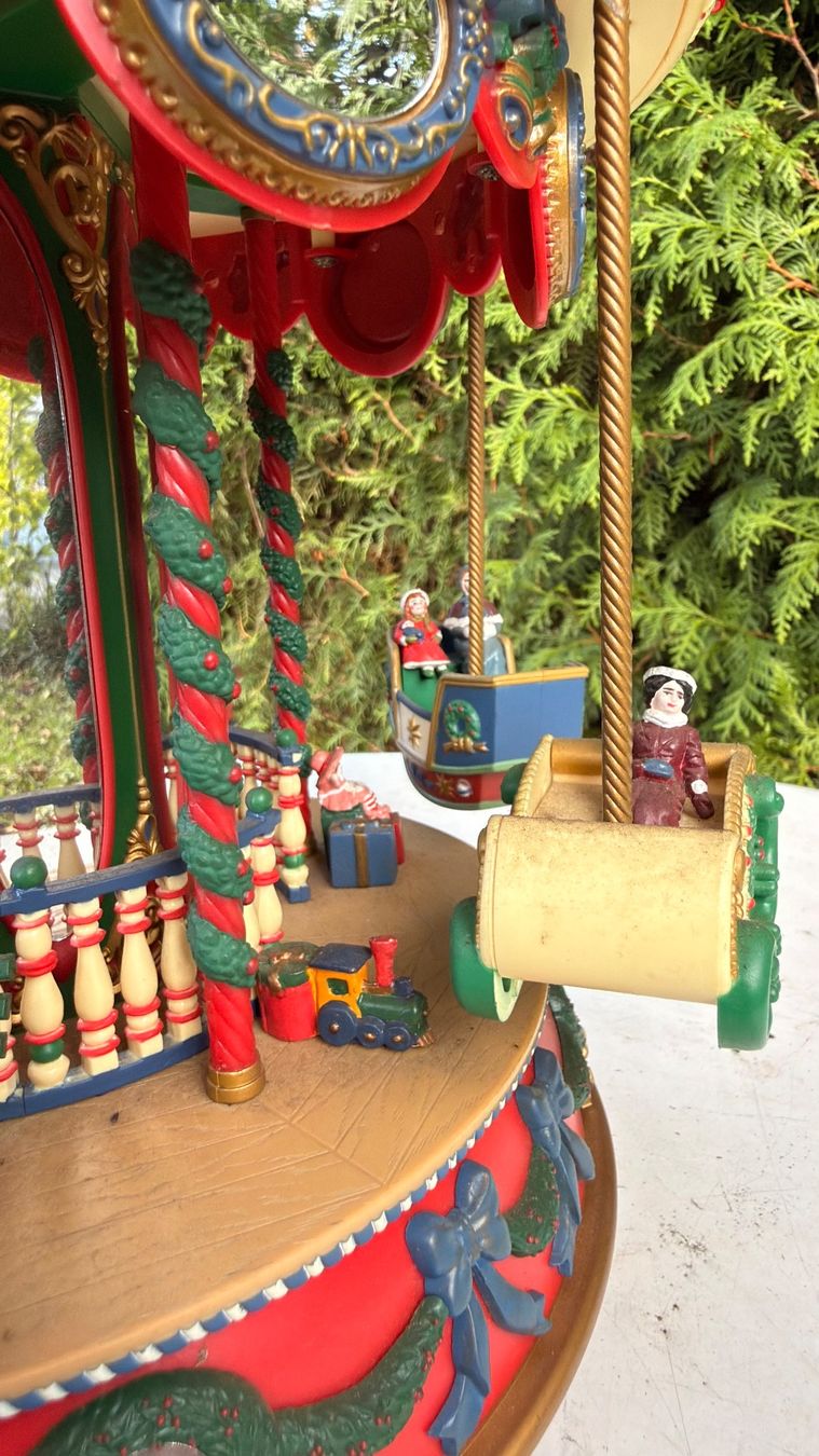 Giocattoli: Nostalgie Karussell, Weihnachtsdeko, Top! – Nuovo e nell'imballaggio originale da Roggwil /BE venduto da elegance45 7