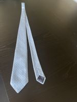 Hermès silk tie light blue super Zustand