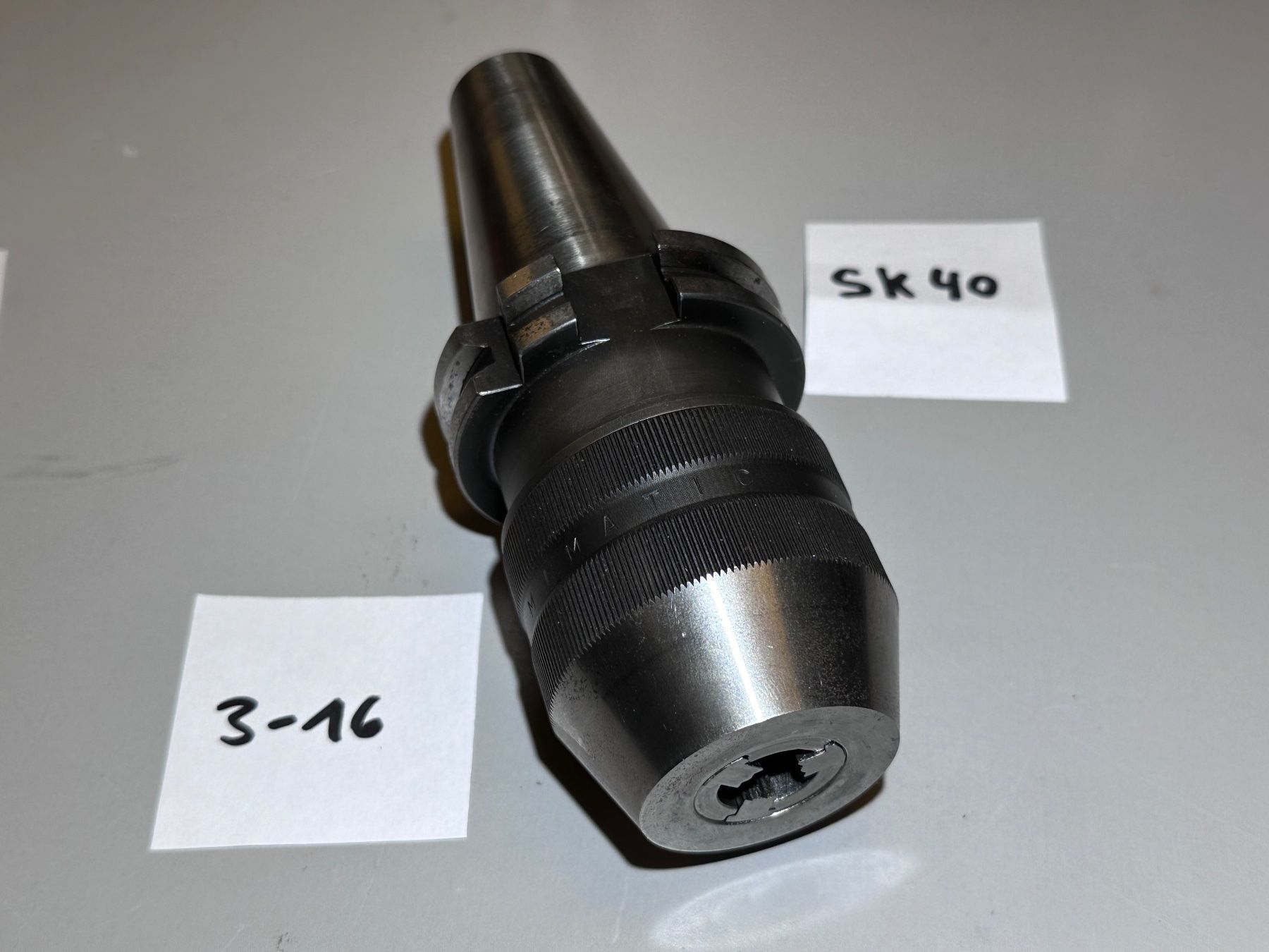 Tutti gli attrezzi: Kurzbohrfutter SK40 Bohrfutter 3-16mm Spannfutter – Usato da Boswil venduto da ABLagerBoswil 2