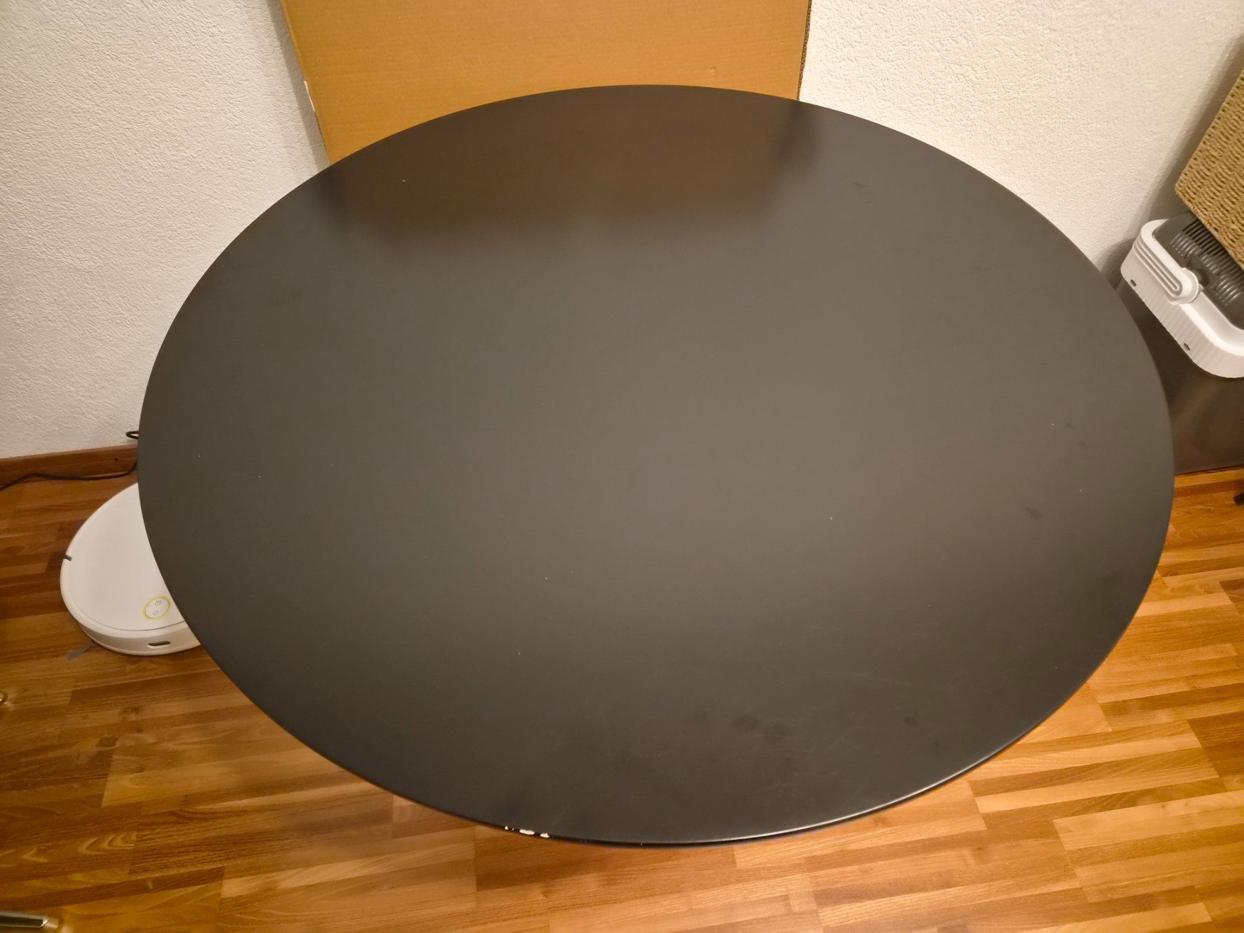 Tavoli: Runder Esstisch Ø 90 cm Schwarz – Usato da Winkel venduto da Gamei 1