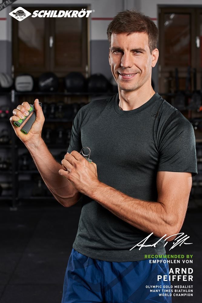 Hometrainer: Handmuskeltrainer-Set, anthrazit/grün – Nuovo e nell'imballaggio originale da St. Gallen venduto da cointec 4