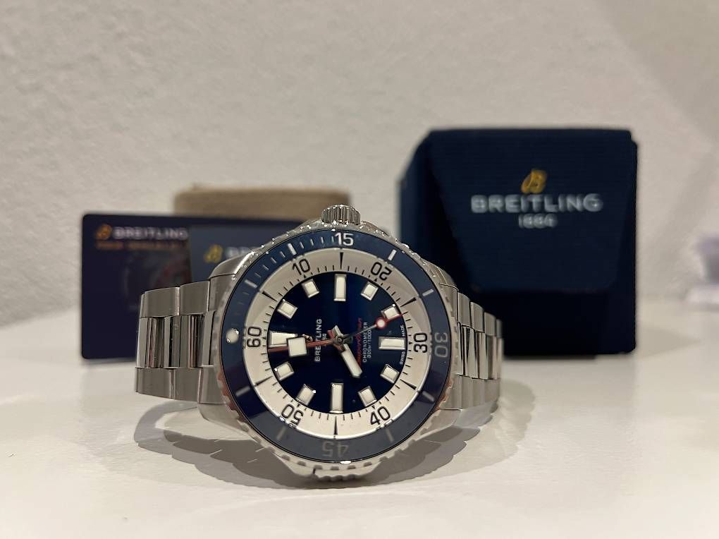 Orologi: Breitling Superocean Automatic 46 Full Set – Usato da Arbon venduto da STEFF.1 1