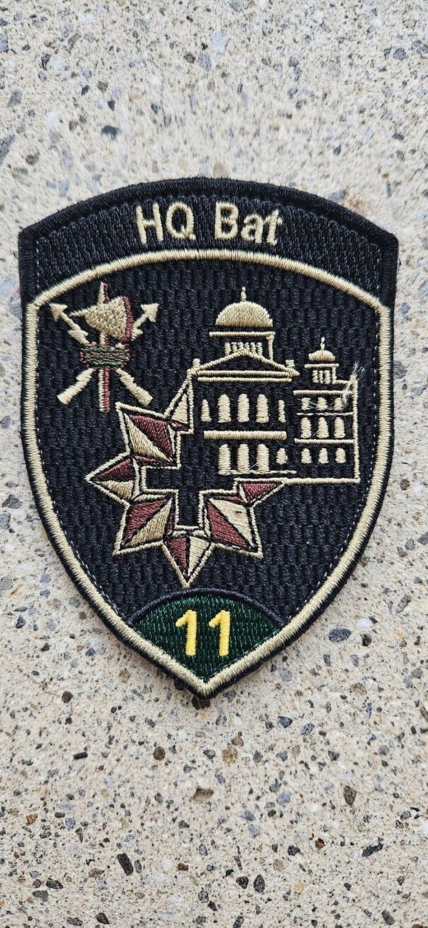 Schweizer Armee Plaketten & Abzeichen: *** Badge HQ Bat mit Klett *** – Neu und originalverpackt aus Riedholz von fr_sIruP