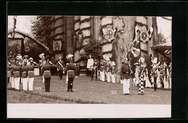 Ansichtskarten: Potsdam, Kaiser Wilhelm II. beim Schripp – Gebraucht aus Berlin von bartko-reher