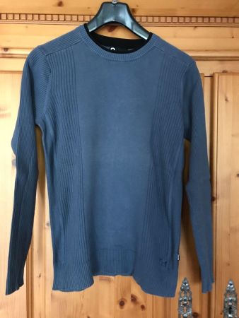 NoName Herren-Strickpullover / Pullover / Grösse S / Grau