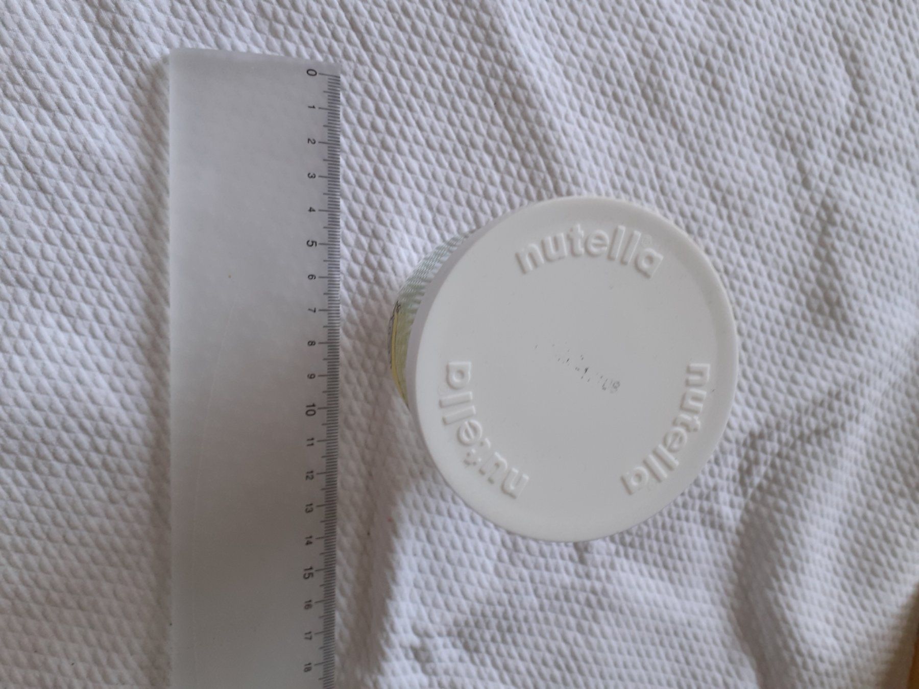 Gläser: Nutella Glas Auto Motiv mit Deckel – Gebraucht aus Yverdon von DerStorchUndDieBiene 4