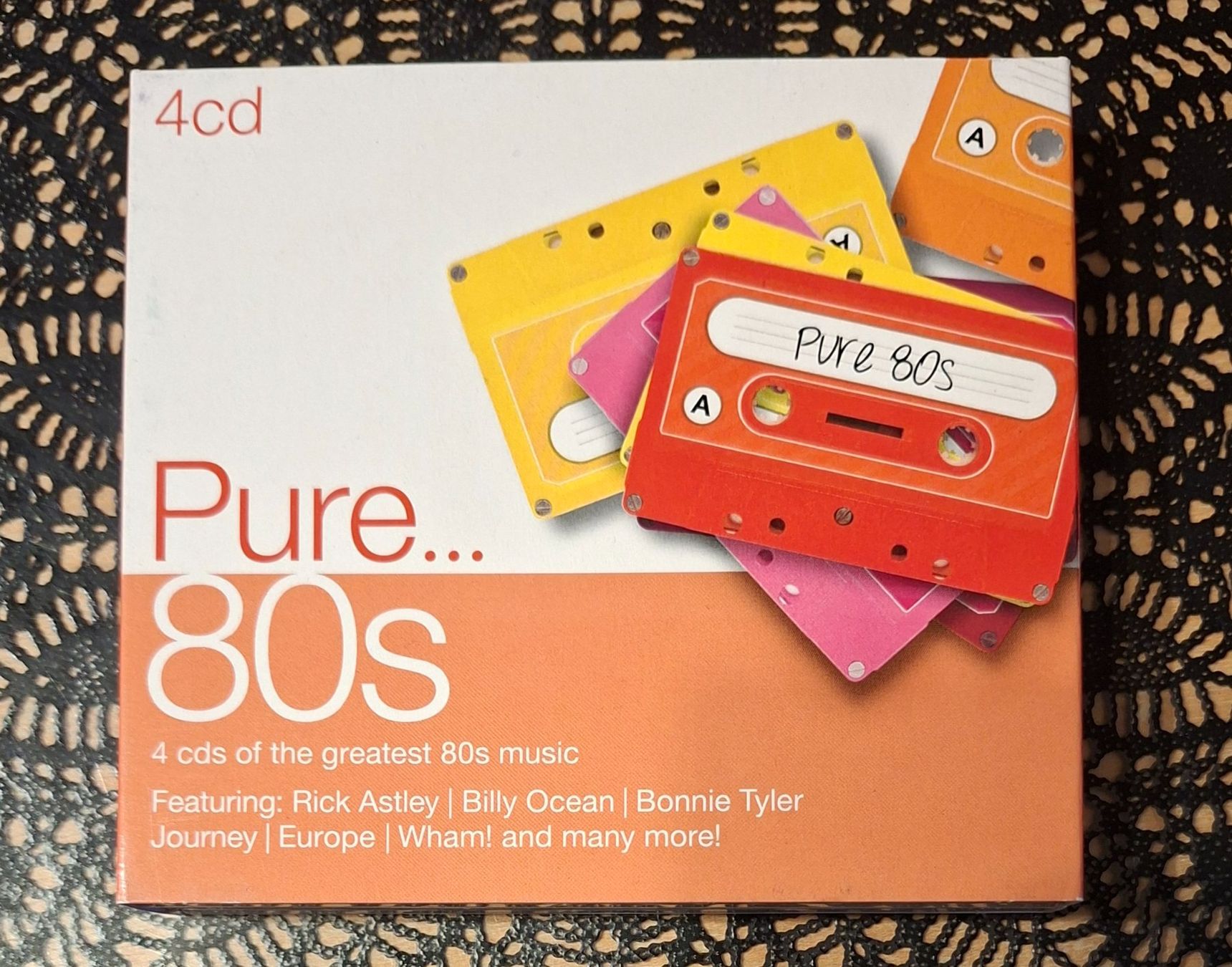 CD: Pure ... - 80's, 4CD's Greatest Pop Hits Sampler Album 2012 – Usato da Schönenberg TG venduto da Gregolino76