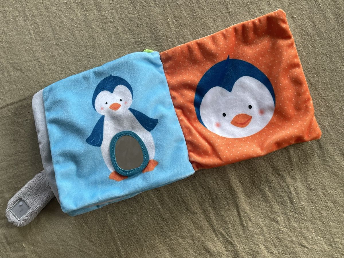 Spielzeuge: Stoffbuch für Babys mit Tieren – Gebraucht aus Hirzel von carta9 2