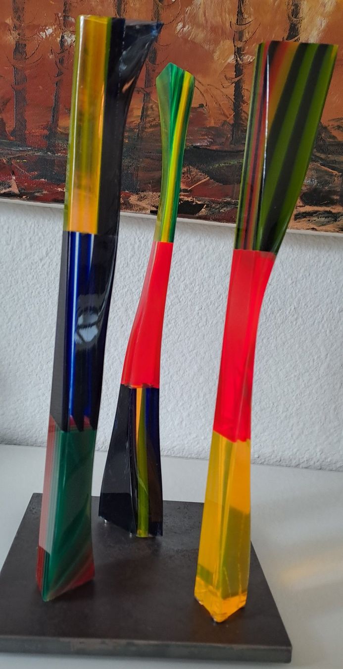 Sculture & Statue: Kunstobjekt "Begegnung" von Peter Binz – Usato da Wallisellen venduto da monbijoux009 2