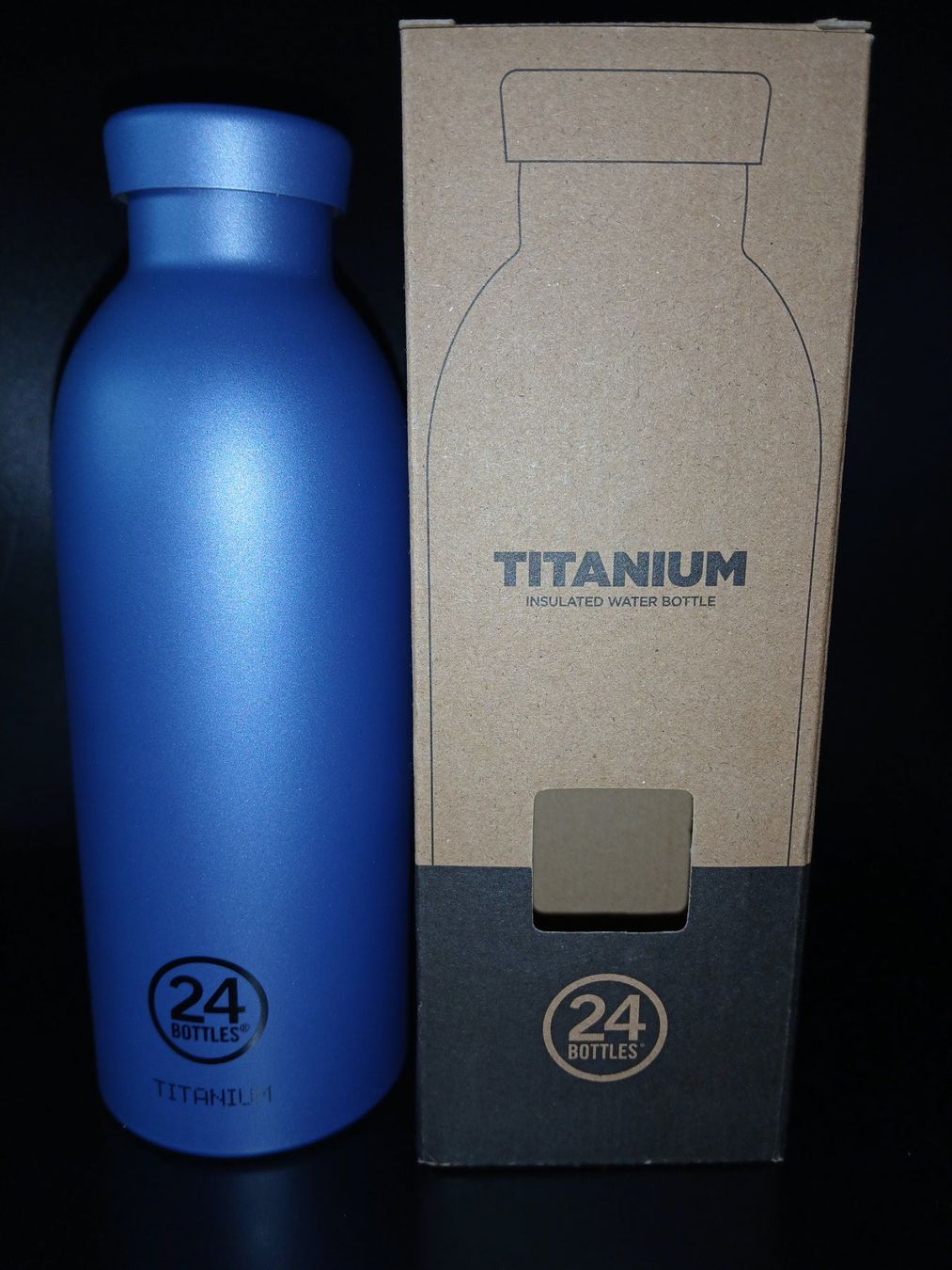Trinkflaschen & Thermosflaschen: 24bottle Titan – Neu und originalverpackt aus Bern von Tradufilo