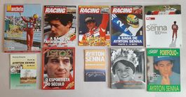 Lot de 10 magazines revues sur Ayrton Senna