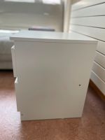 Nachtkästchen weiss 2 Schubladen sehr guter Zustand