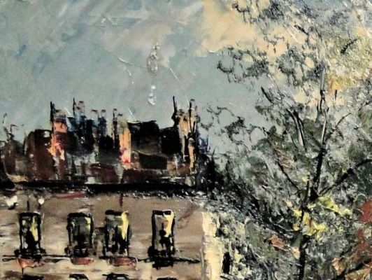 Dipinti: Vintage Wunderschöne Antike Gemälde auf Leinen – Usato da Emmenbrücke venduto da Ulisse-22 3