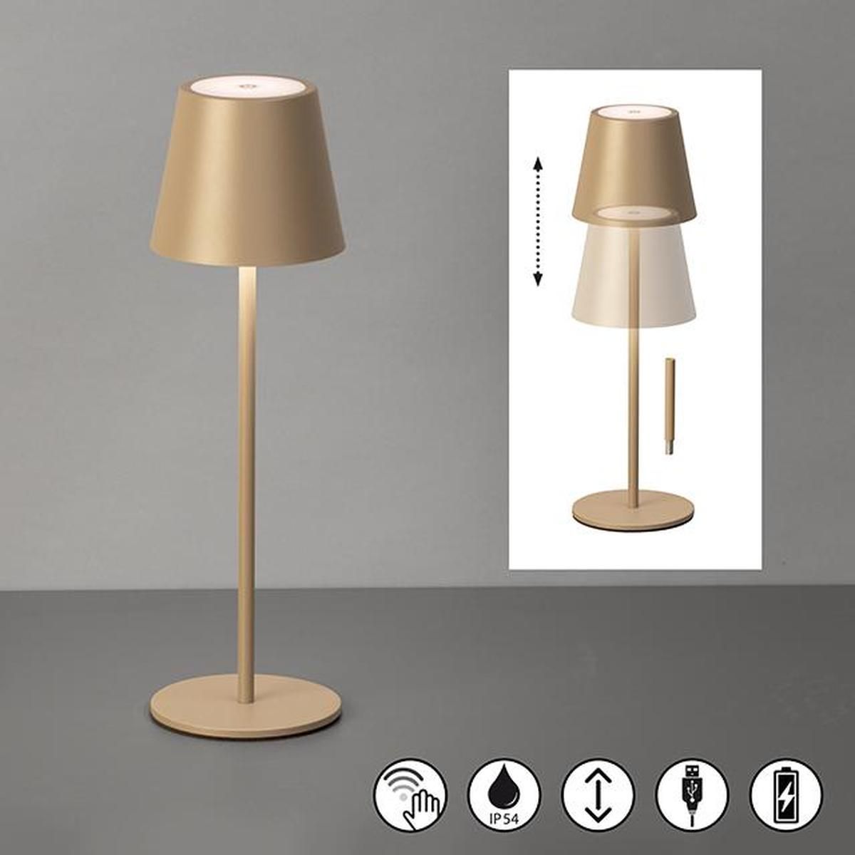 Lampen: LED Aussen Tischleuchte, 37 cm Höhe – Neu (gemäss Beschreibung) aus Kreuzlingen von Smart-Light