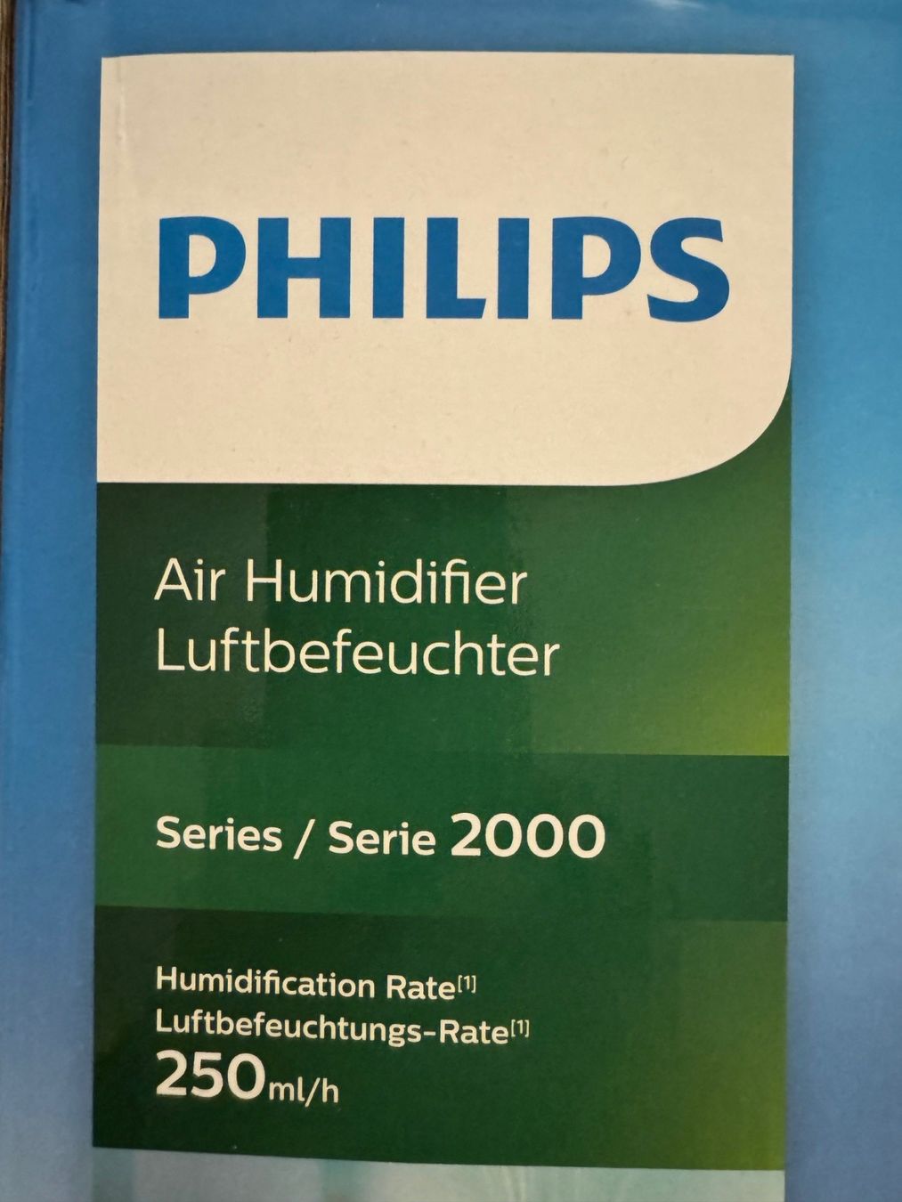 Philips Umidificatori d'aria: Luftbefeuchter - Philips HU4811/10 - neu u. originalverpackt – Nuovo e nell'imballaggio originale da Oberwallis venduto da Shopwallis 3
