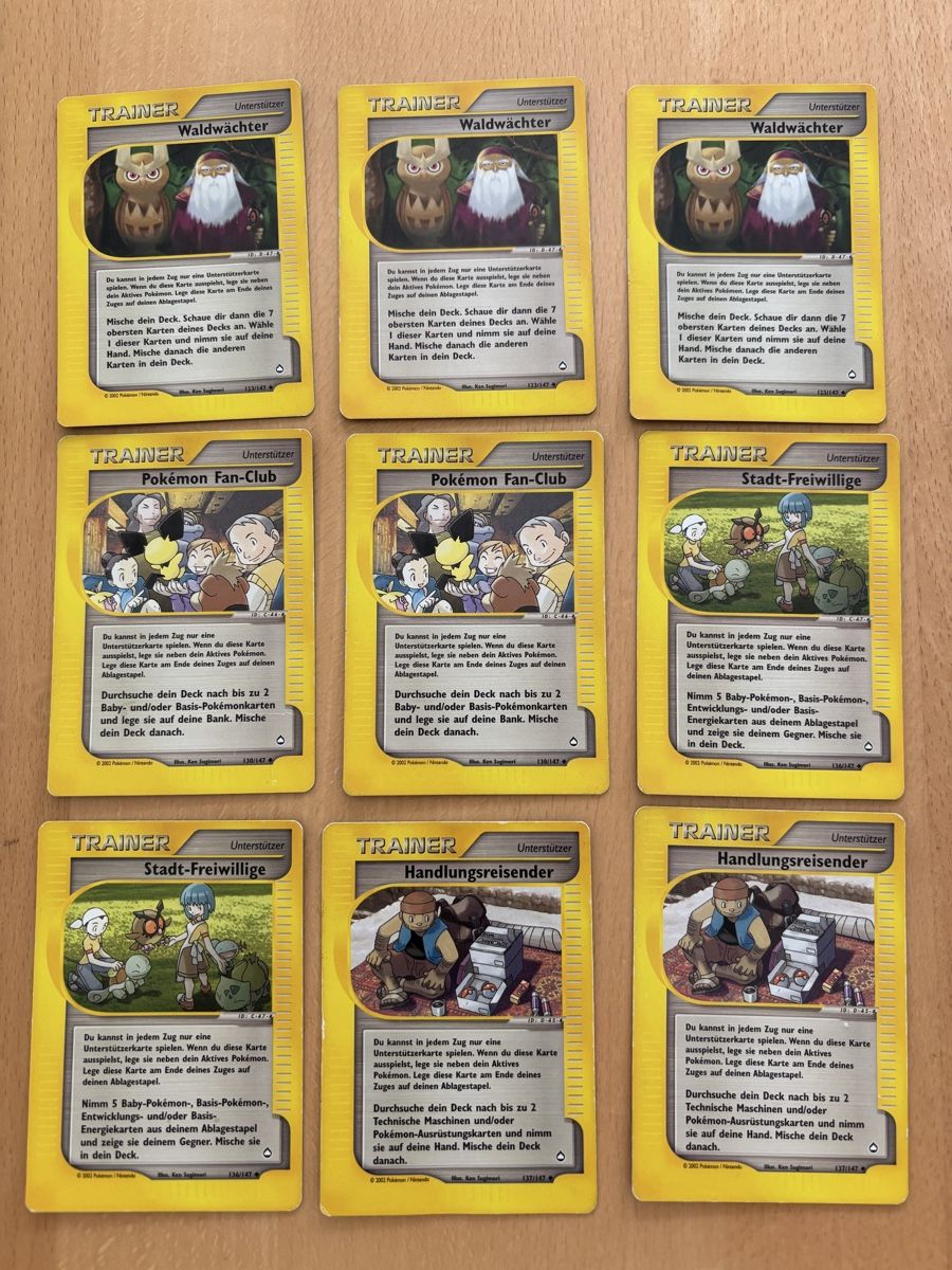 Pokémon Carte collezionabili: Vintage Trainer-KartenBundle - Aquapolis + Expedition / DEU – Usato da Wettingen venduto da TaMoritz 3