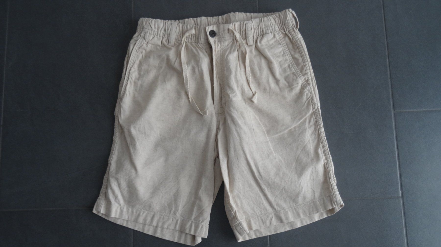 Jack & Jones Pantaloni: Jack&Jones Shorts, Gr. M, beige – Usato da Beinwil am See venduto da den_p9db