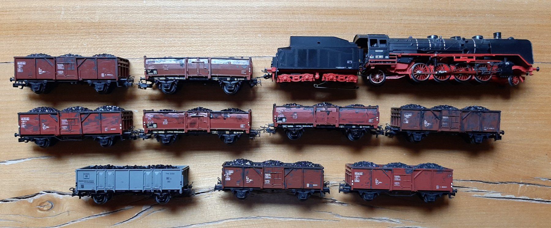 Märklin Modellini di ferrovie: Train complet de charbon  Marklin – Usato da Monthey venduto da ficelles