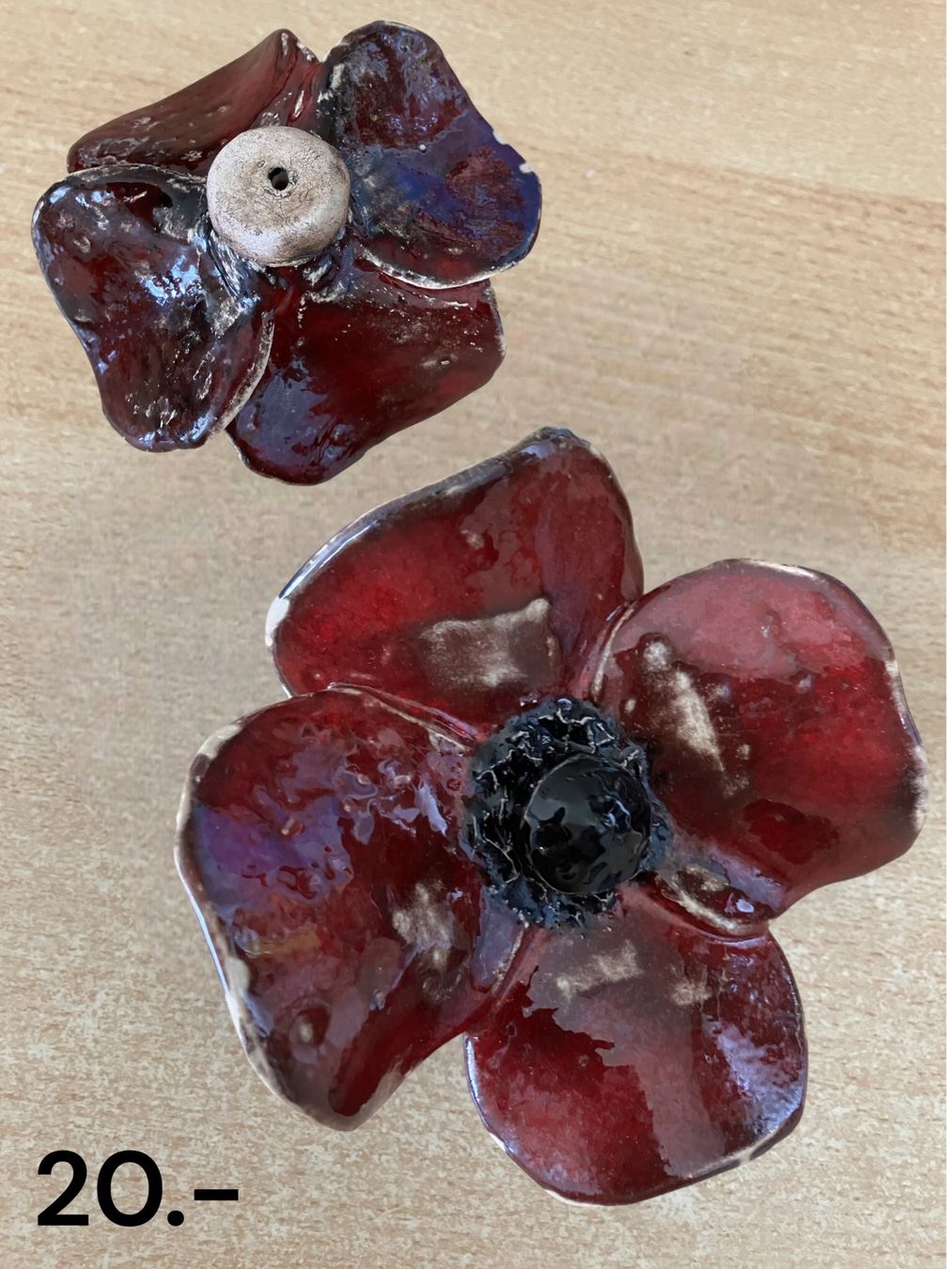 Tutte le decorazioni: Deko-Mohnblume aus Ton – Nuovo (secondo la descrizione) da Sisseln AG venduto da LenaDia 2
