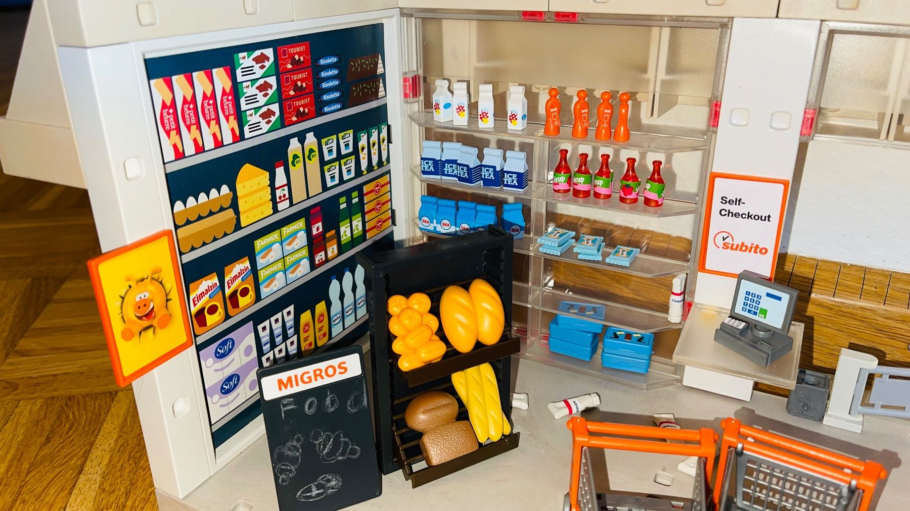 Playmobil Giocattoli: Playmobil Migros Mania Einkaufsladen – Usato da Schönenbuch venduto da marisli80 3