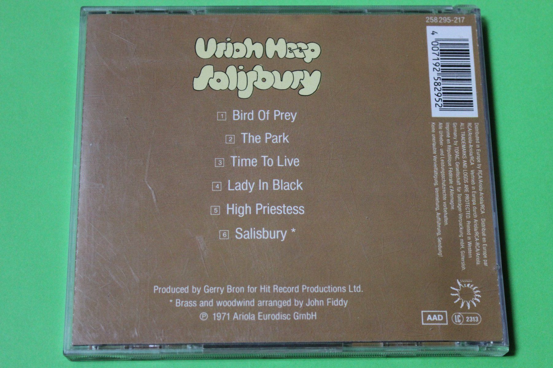 CD: URIAH HEEP - SALISBURY CD!!!!!!!!!!!!!!! – Usato da Tübach venduto da JamesStone 2