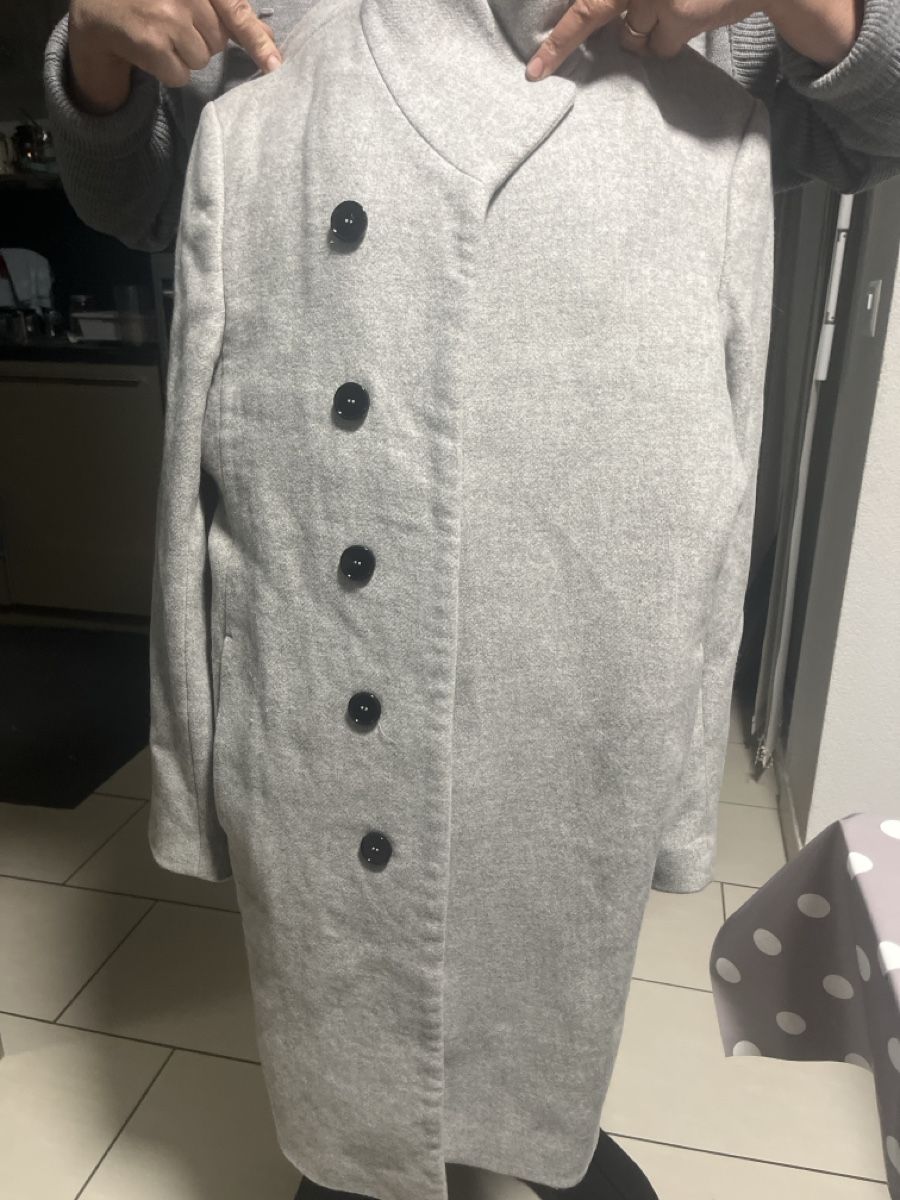 Cappotti: Manteau d'hiver gris clair, neuf – Nuovo (secondo la descrizione) da Noville venduto da Berlusconi55