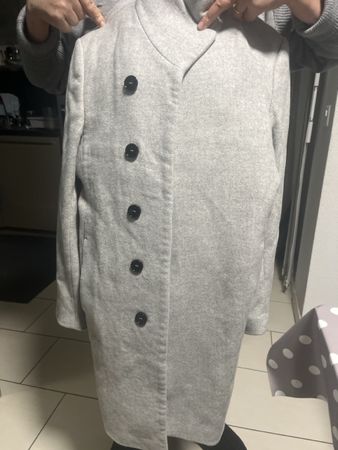 Manteau d'hiver gris clair, neuf