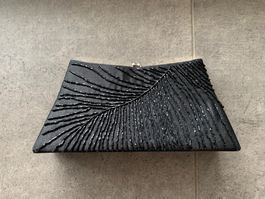 Elegante Abendtasche / Clutch, schwarz, neuwertig, Top!