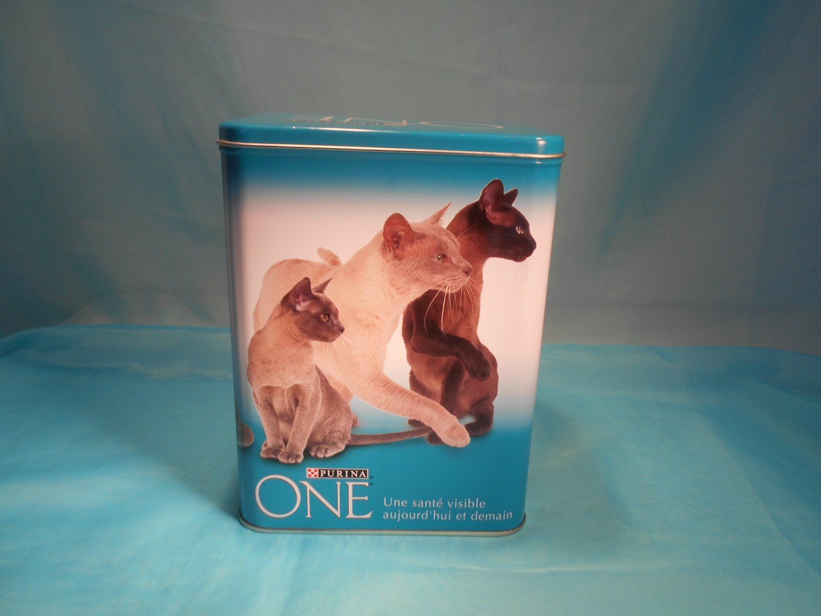 Sonstige Dekorationen & Accessoires: PURINA ONE Blechbüchse mit Katzen – Gebraucht aus Bellach von JingleCherry 2