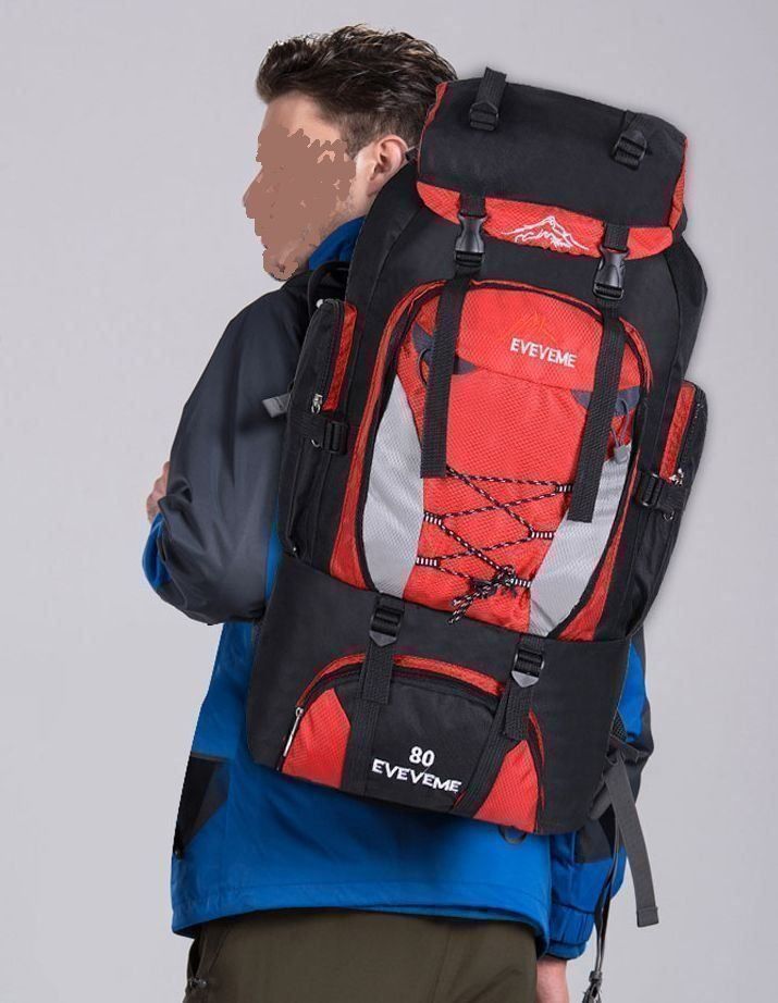 Zaini: WanderRucksack und Reiserucksack 80L Blau – Nuovo e nell'imballaggio originale da St. Margarethen TG venduto da ursk10 5