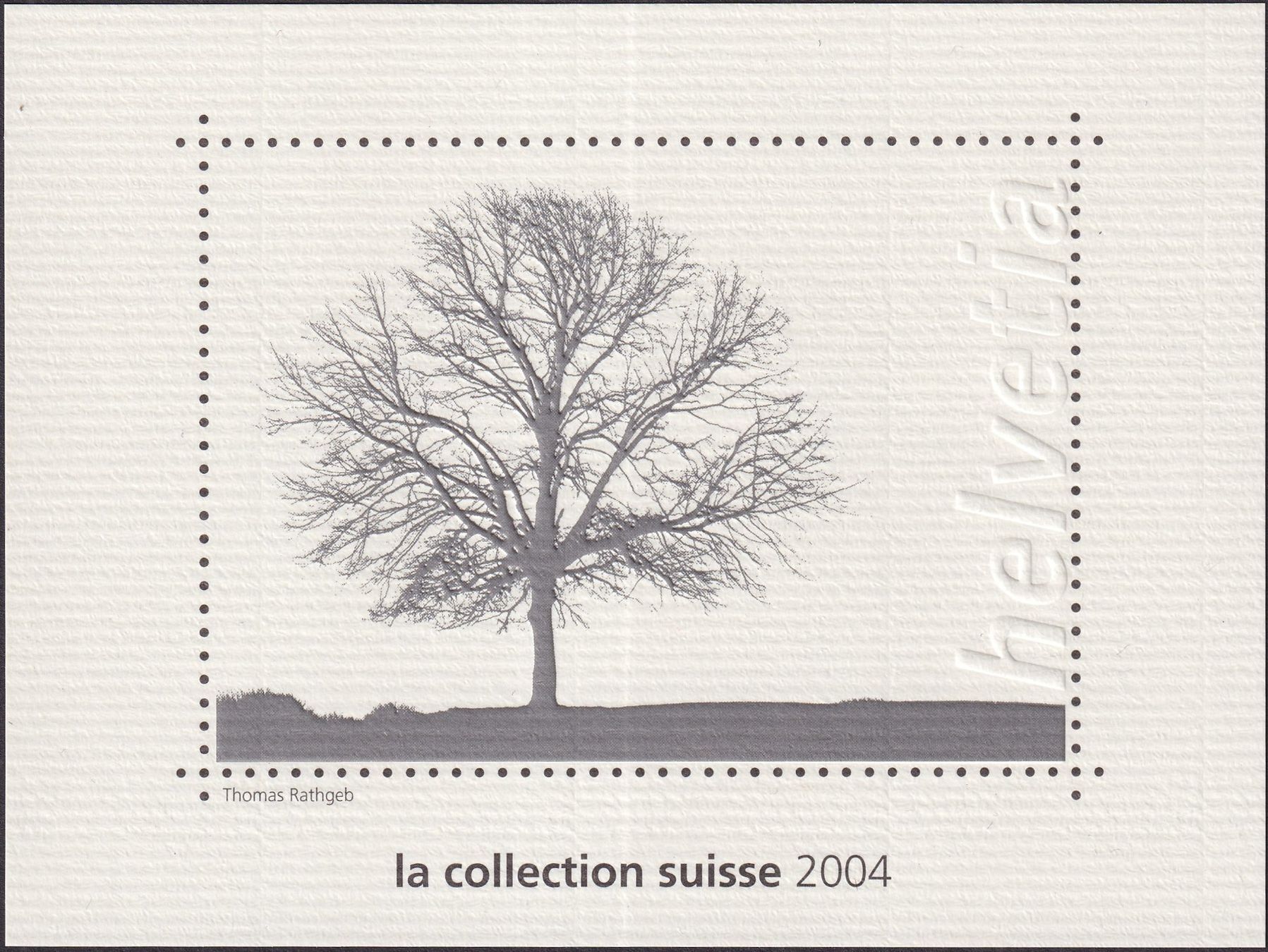 Alle Briefmarken: 2004: ungebrauchte VIGNETTE aus Jahresbuch "BAUM" – Gebraucht aus Sursee von Luzernerraute