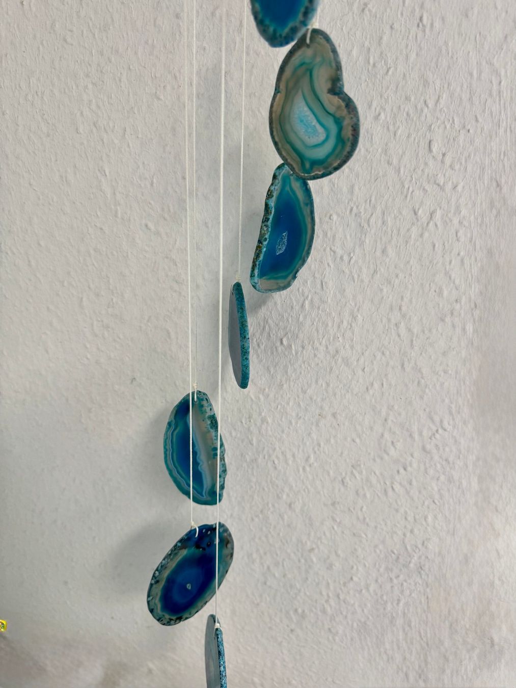 Altro in Decorazioni & Accessori: Windspiel mit Achat-Scheiben blau – Nuovo (secondo la descrizione) da Biberist venduto da tl-schmuck