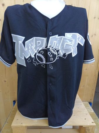 Impact Baseball Jersey Nr. 08, Schwarz, Top Zustand!
