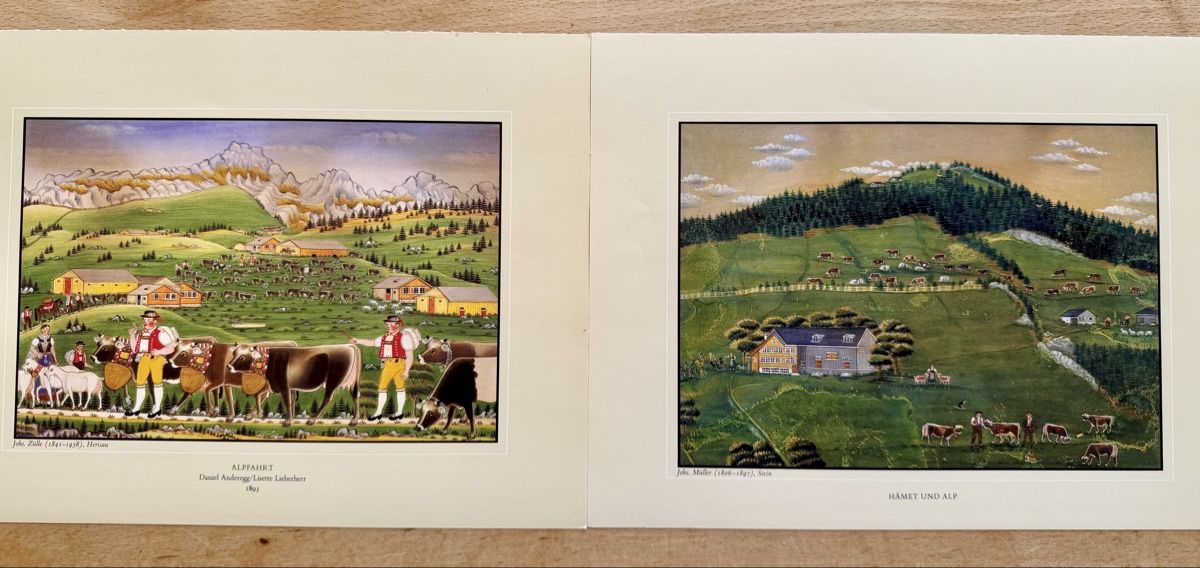 Foto & Immagini: Appenzeller Bauernmalerei Kunstdrucke 11 Stk. – Usato da Libingen venduto da Wisli