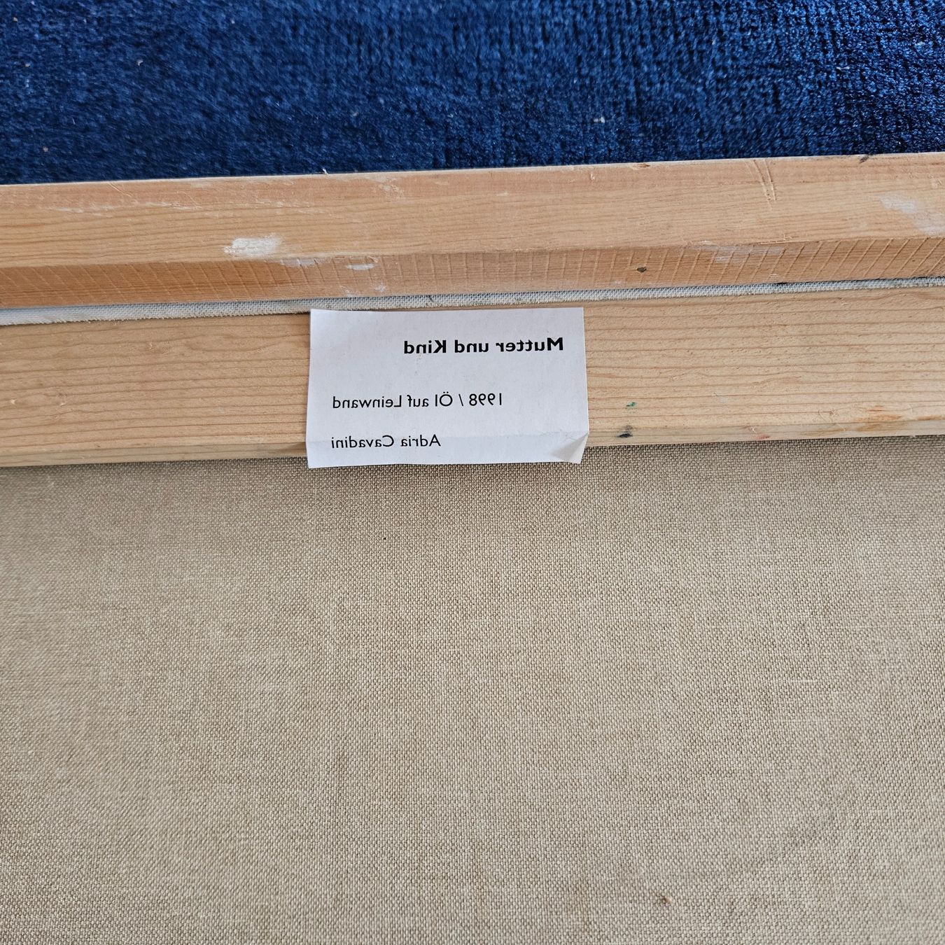 Gemälde: Ölgemälde - Mutter mit Kind – Gebraucht aus Rieden AG von sam5432 4
