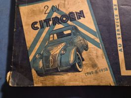 CITROEN  2  CV  1949/1958  BROCHURE  TECHNIQUE 96 PAGES