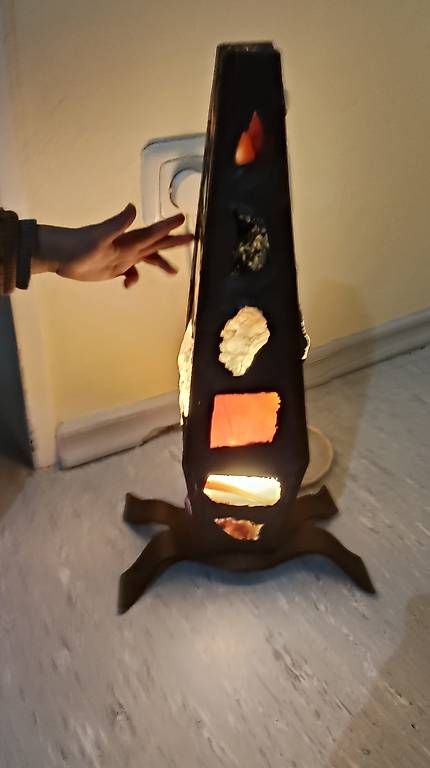 Lampade: Handgemachte Edelstein-Lampe – Usato da Bülach venduto da Bella92 3